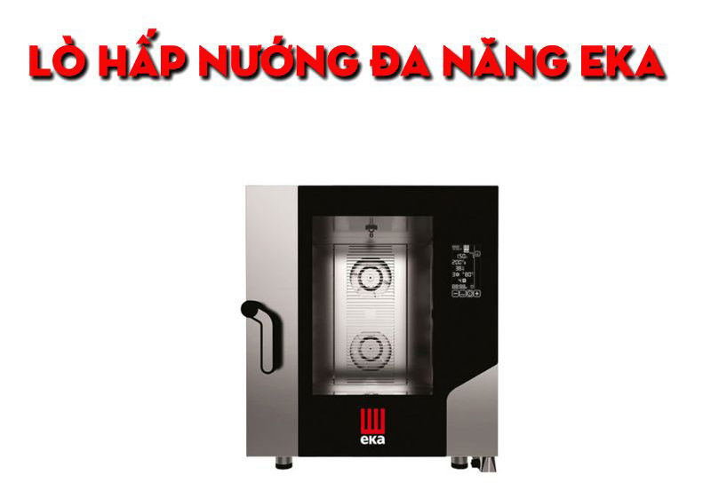 Lò hấp nướng đa năng 7 khay Eka MKF 711 BM - Hàng chính hãng