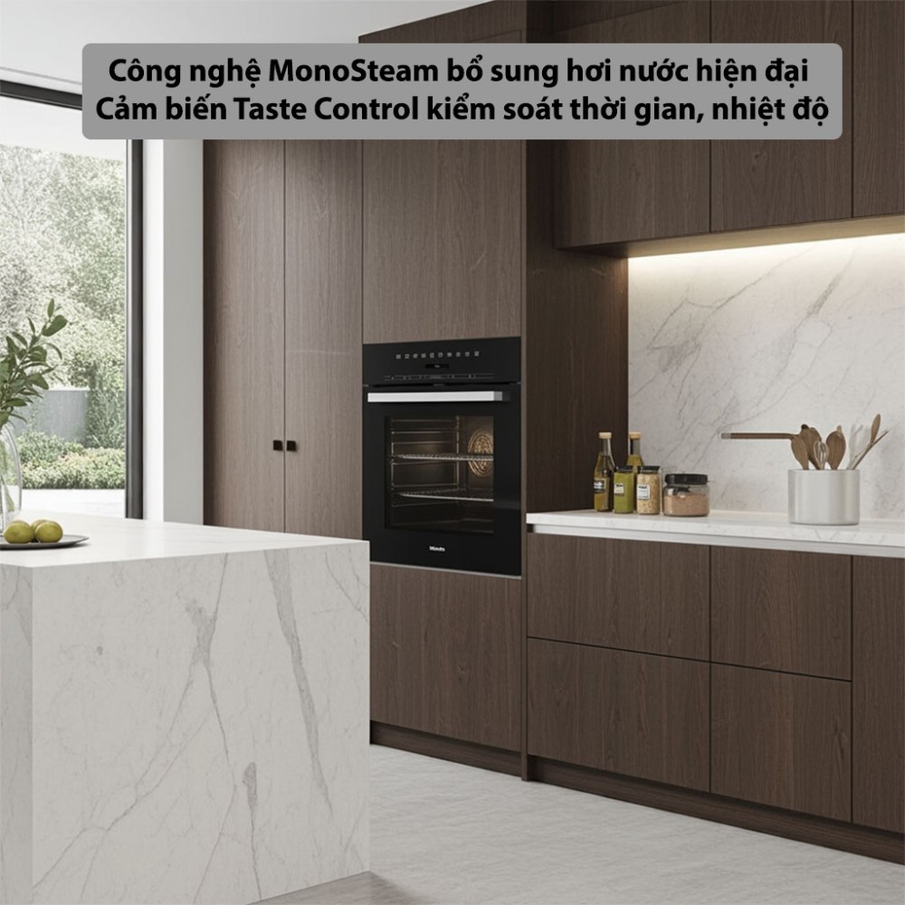 Lò nướng kèm hấp Miele DGC-7151 - Hàng chính hãng