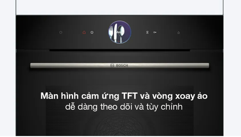 Lò nướng kết hợp hấp Bosch HSG7361B1 - Hàng chính hãng