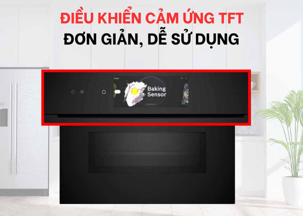 Lò nướng kết hợp vi sóng Bosch CMG778NB1 - Hàng chính hãng
