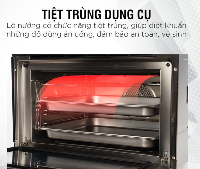 Lò nướng kết hợp hấp Kieler KL-C133 - Hàng chính hãng