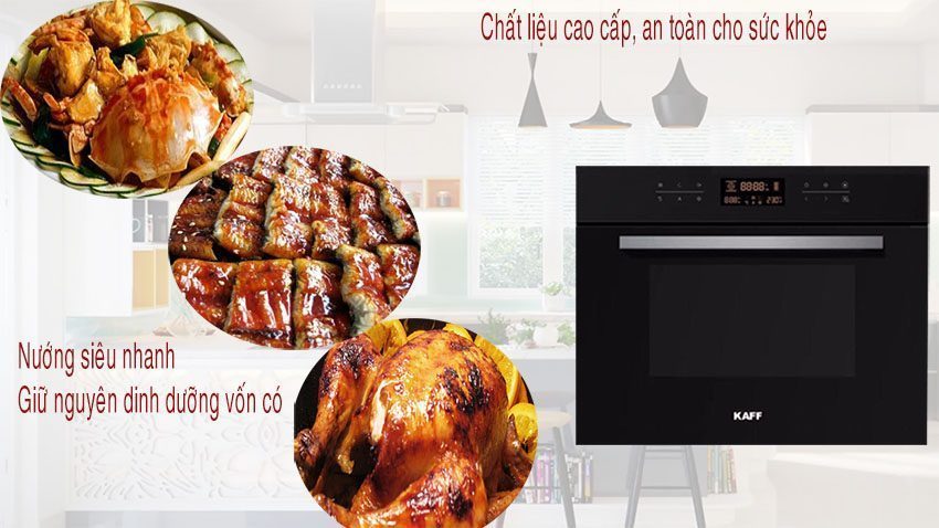 Lò nướng kết hơp vi sóng Kaff KF-OMS44L - Hàng chính hãng