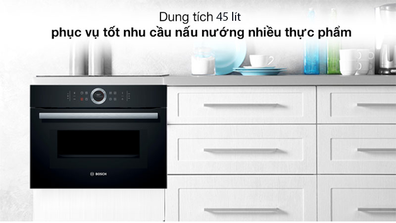 Dung tích của Lò nướng kèm vi sóng Bosch CMG633BB1