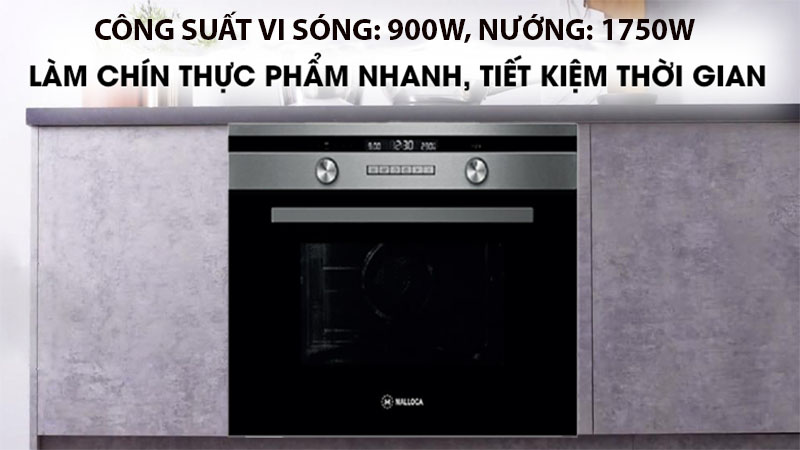 Lò nướng kết hợp vi sóng Malloca MW-944TF - Hàng chính hãng