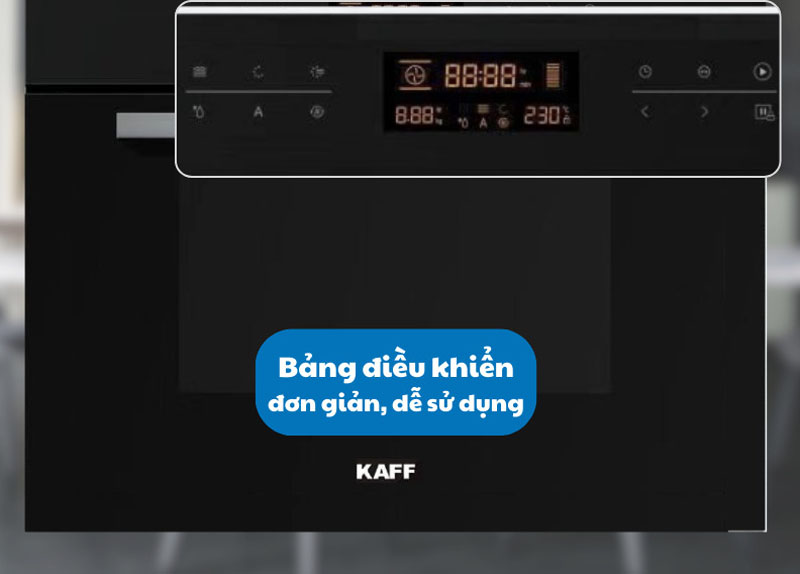Lò nướng kết hợp vi sóng Kaff KF-OSM44L - Hàng chính hãng