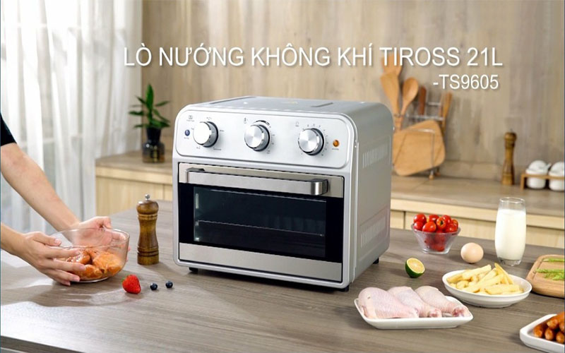 Lò nướng không dầu Tiross TS9605 - Hàng chính hãng