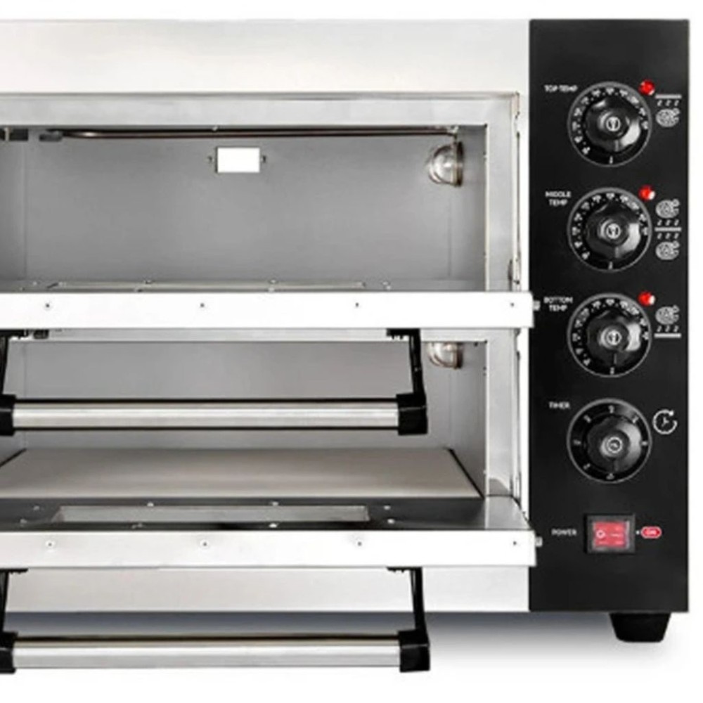 Lò nướng pizza 2 tầng Hongling PZD-4040-02 - Hàng chính hãng