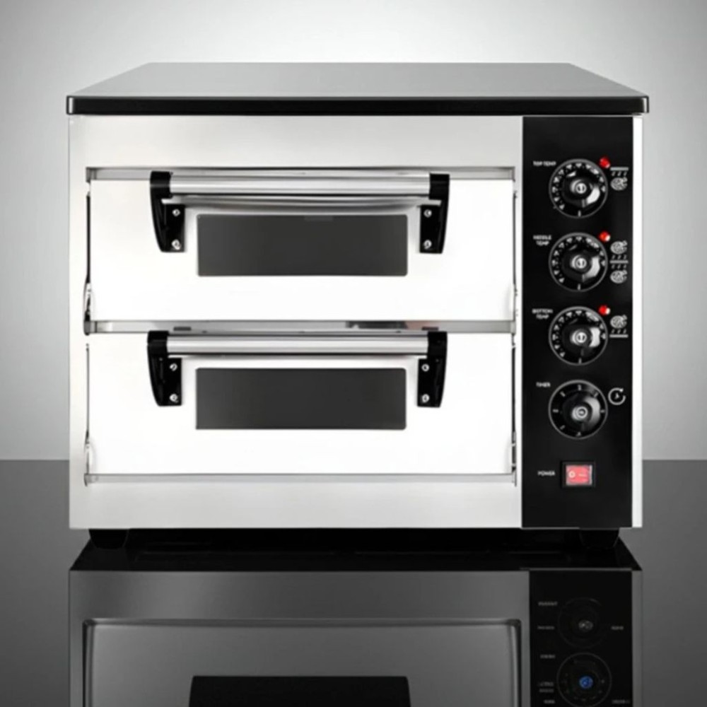 Lò nướng pizza 2 tầng Hongling PZD-4040-02 - Hàng chính hãng