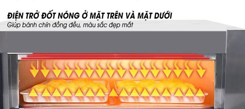 Lò nướng pizza 1 tầng điện Hongling PZE-401A - Hàng chính hãng