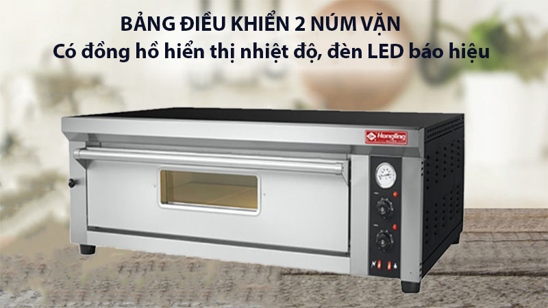 Lò nướng pizza dùng điện Hongling PZE-601 - Hàng chính hãng