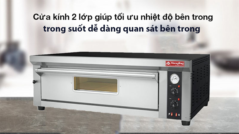 Lò nướng pizza dùng điện Hongling PZE-601 - Hàng chính hãng