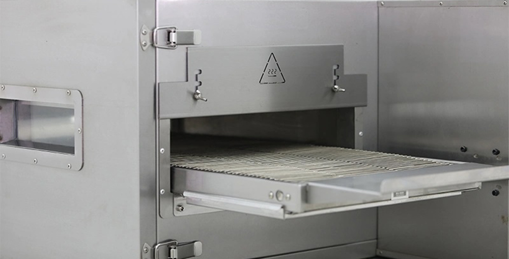 Lò nướng pizza băng chuyền dùng điện Hongling PZE-32 - Hàng chính hãng