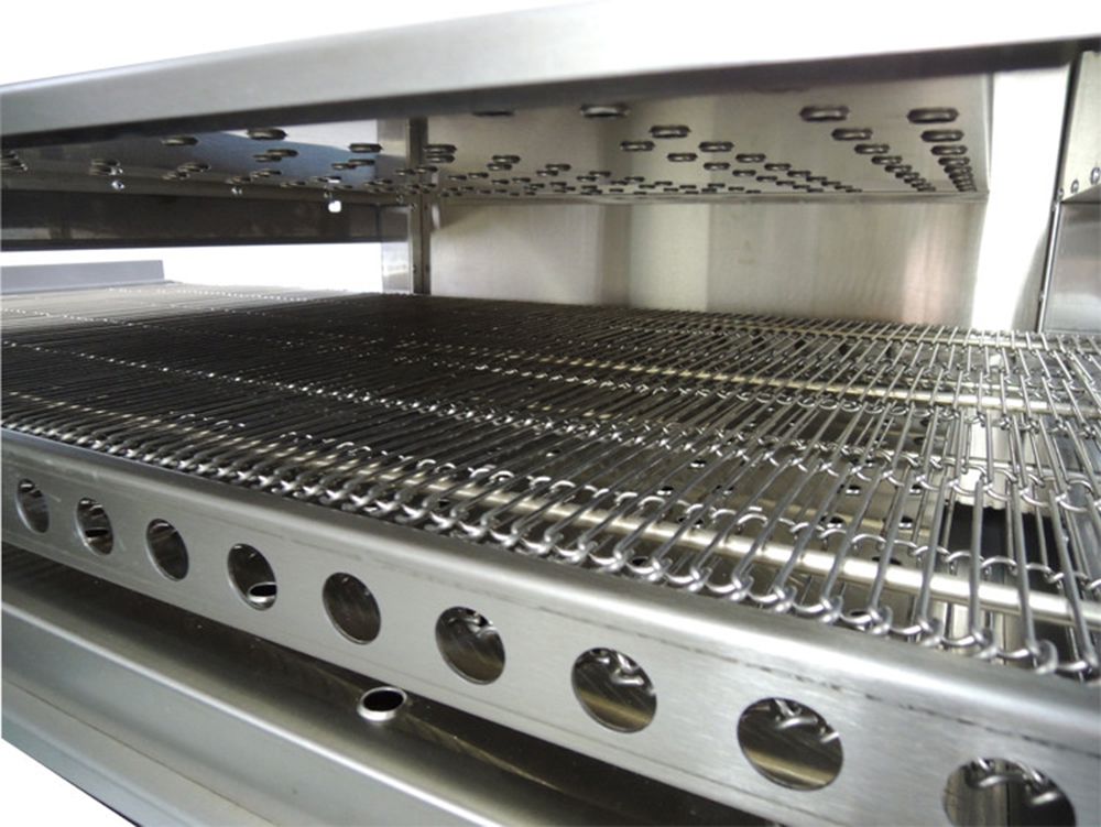 Lò nướng pizza băng chuyền dùng gas Hongling PZG-18H - Hàng chính hãng