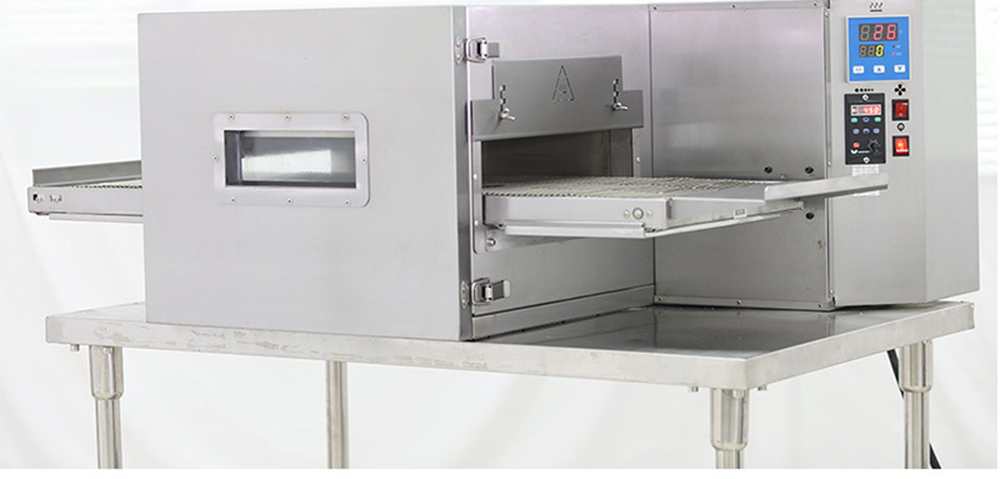 Lò nướng pizza băng chuyền dùng gas Hongling PZG-18H - Hàng chính hãng