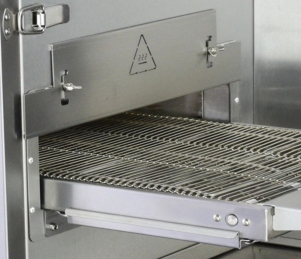 Lò nướng pizza băng chuyền dùng gas Hongling PZG-12 - Hàng chính hãng