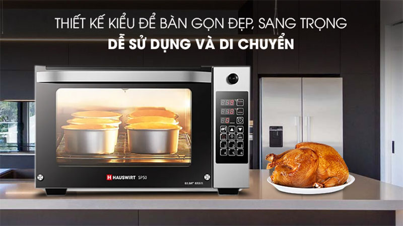 Lò nướng sàn phun sương Hauswirt SP50 - Hàng chính hãng