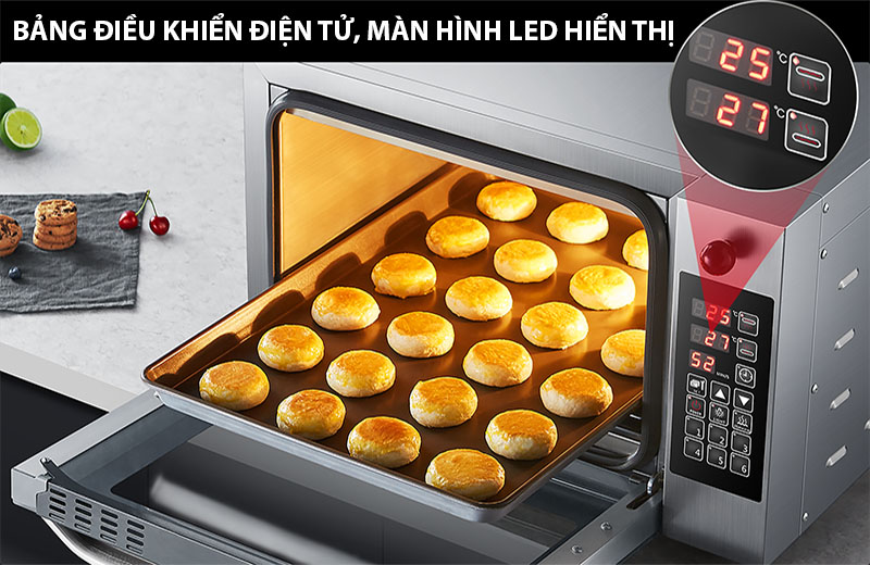 Lò nướng sàn phun sương Hauswirt SP50 - Hàng chính hãng