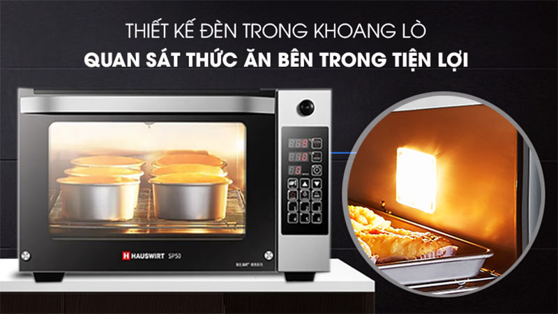 Lò nướng sàn phun sương Hauswirt SP50 - Hàng chính hãng