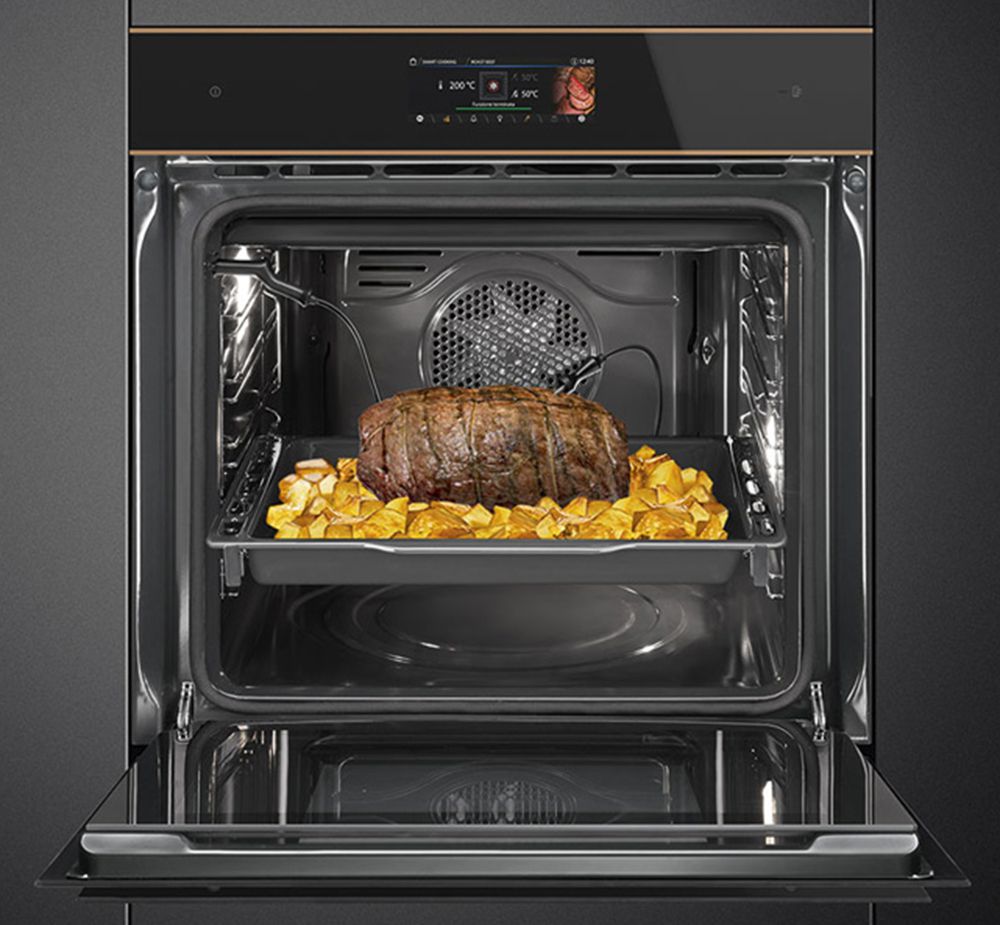 Lò nướng âm tủ SMEG SFP6604WTPNR 536.64.851 - Hàng chính hãng