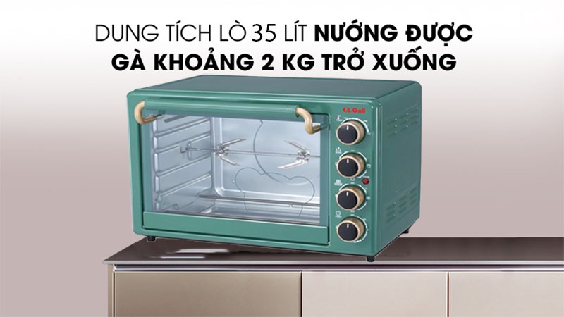 Lò nướng thùng Gali GL-1135A - Hàng chính hãng