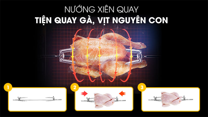 Lò nướng thùng Gali GL-1135A - Hàng chính hãng