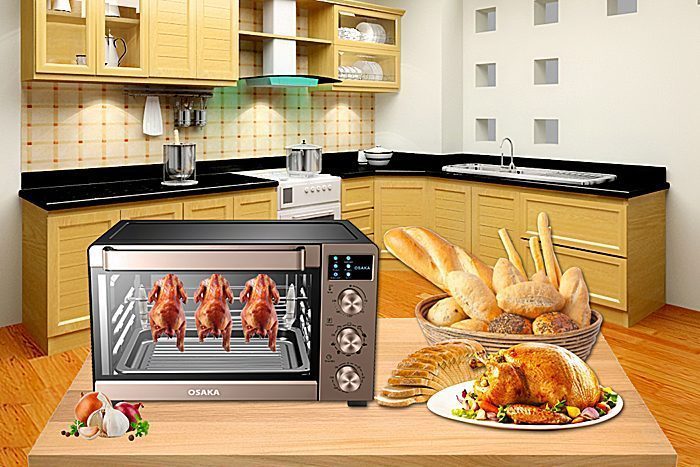 Lò nướng thùng Osaka TO-45-LW - Hàng chính hãng