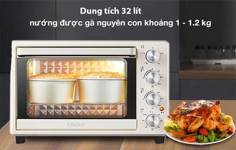 Lò nướng thùng Ukoeo D1 - Hàng chính hãng