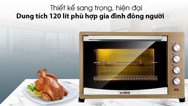 Lò nướng thùng Ukoeo HBD-1201 - Hàng chính hãng