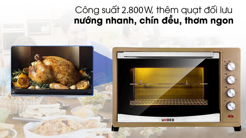 Lò nướng thùng Ukoeo HBD-1201 - Hàng chính hãng