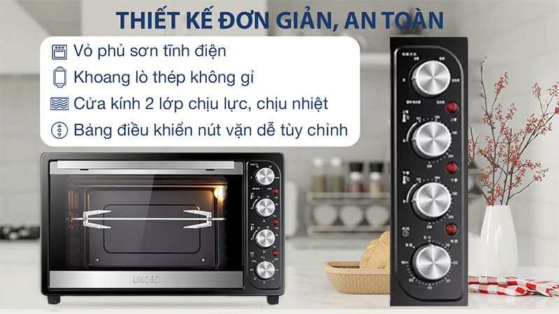 Lò nướng thùng Ukoeo HBD-5002 - Hàng chính hãng
