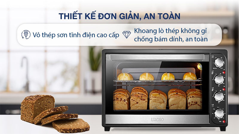 Lò nướng thùng Ukoeo HBD-7600 - Hàng chính hãng