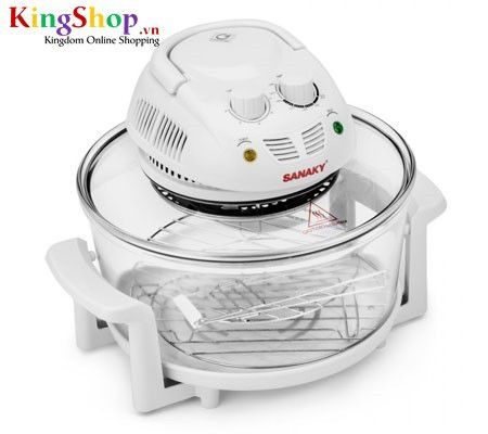 Lò nướng thủy tinh Sanaky VH 148T - Dung tích 14L - Hàng chính hãng