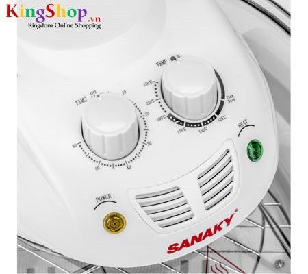 Lò nướng thủy tinh Sanaky VH 148T - Dung tích 14L - Hàng chính hãng
