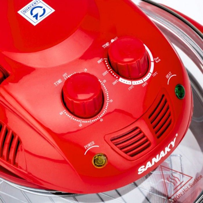 Lò nướng thủy tinh Sanaky VH-158D - Dung tích 15L - Hàng chính hãng