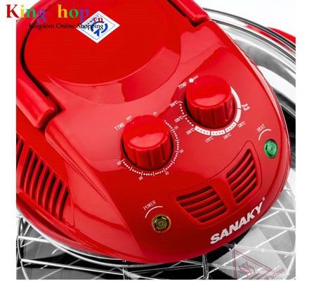 Lò nướng thủy tinh Sanaky VH-188D - Dung tích 15L - Hàng chính hãng