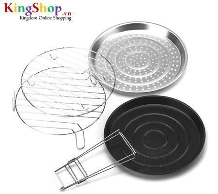 Lò nướng thủy tinh Sanaky VH-188D - Dung tích 15L - Hàng chính hãng