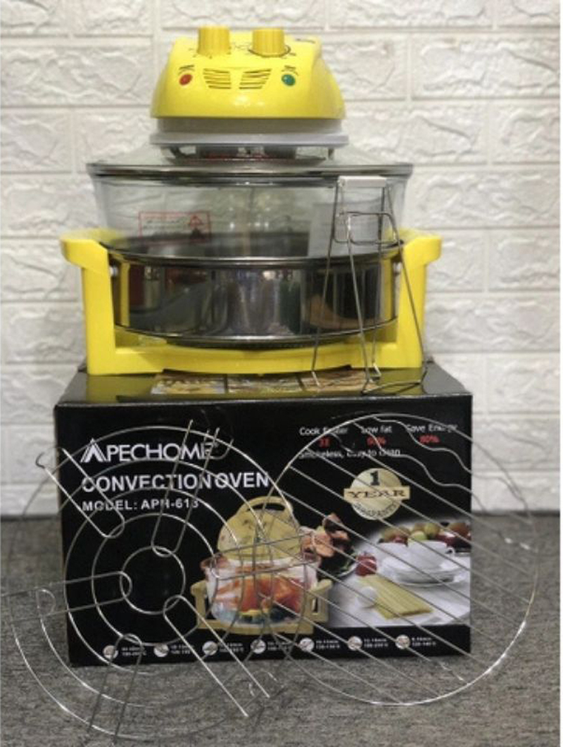 Lò nướng thủy tinh Apechome APH-618 - Hàng chính hãng