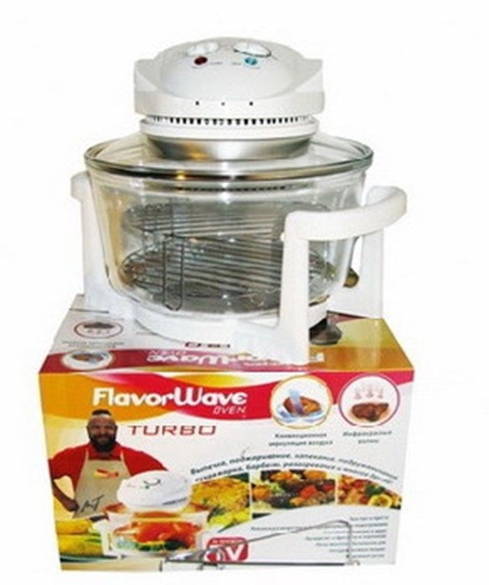Lò nướng thủy tinh Flavor Wave Oven Turbo công suất 1300W