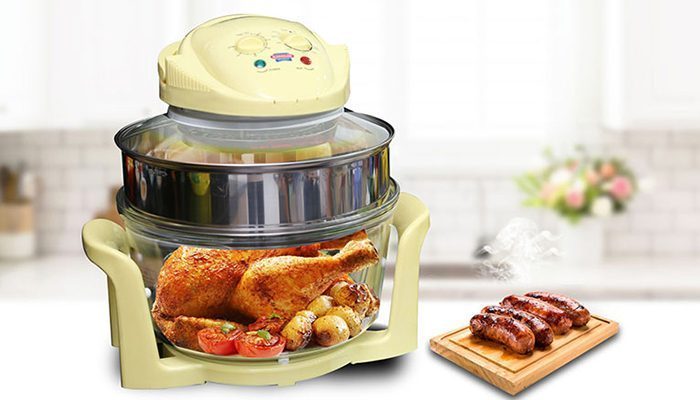 Lò nướng thuỷ tinh Sunhouse SH412 - Hàng chính hãng