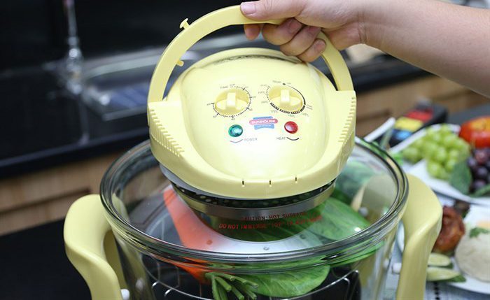 Lò nướng thuỷ tinh Sunhouse SH412 - Hàng chính hãng