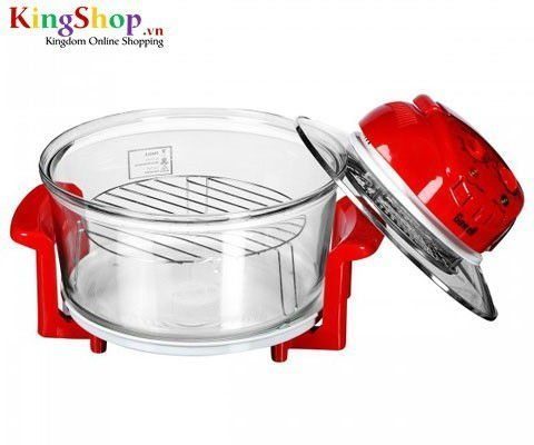 Lò nướng thủy tinh Gowell LR-815R - Công suất 1400W - Hàng chính hãng