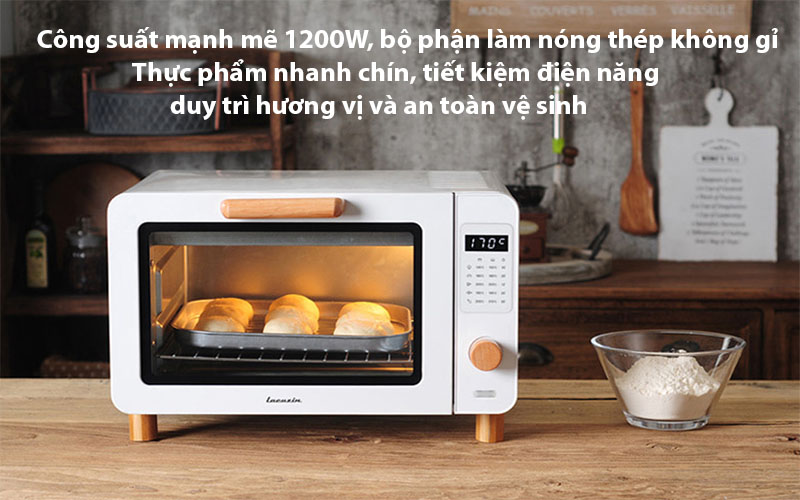 Công suất của Lò quay nướng Lacuzin LCZ1402