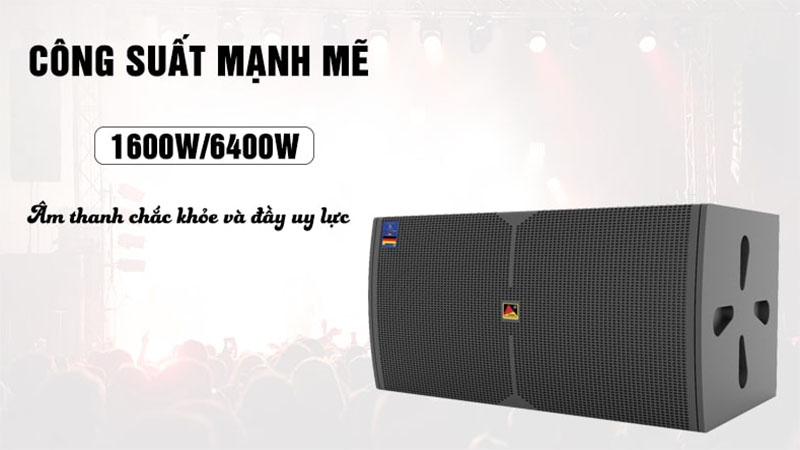 Loa sub đôi Eudac BW-218 - Hàng chính hãng