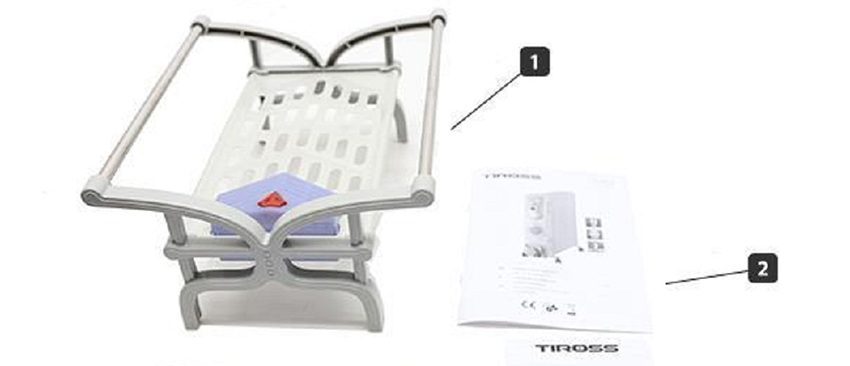 Lò sưởi dầu 13 thanh Tiross TS-926-1 - Hàng chính hãng