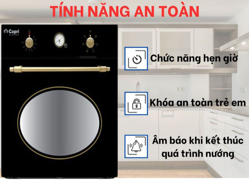 Có nhiều tính năng thông minh, đảm bảo an toàn trong khi sử dụng