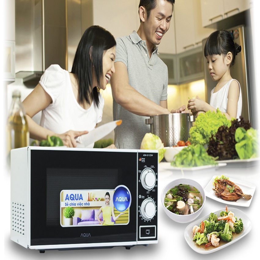 Lò vi sóng Aqua AEM-G1125W - Hàng chính hãng