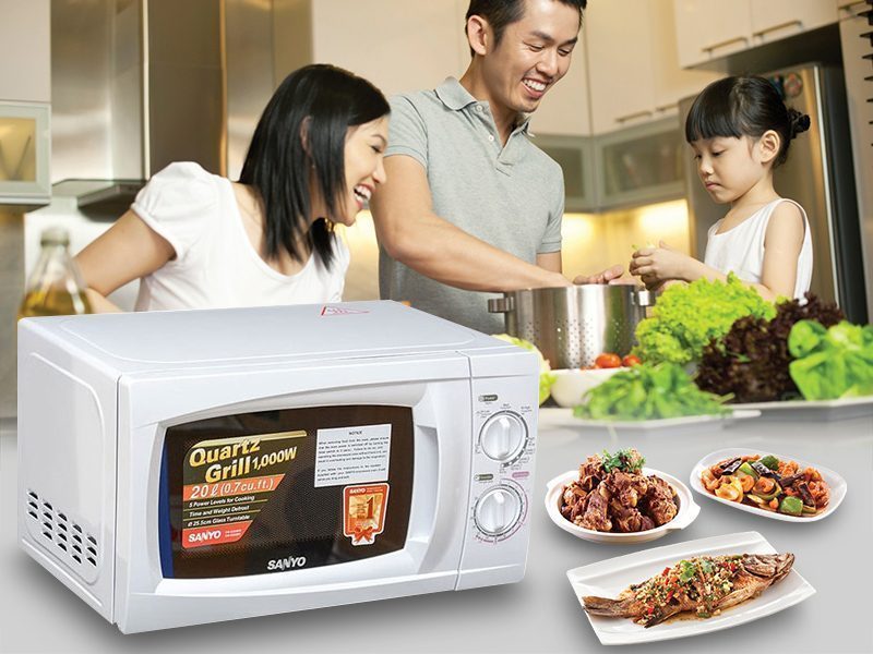 Công dụng của lò vi sóng Aqua AEM-G2088W (VE3)