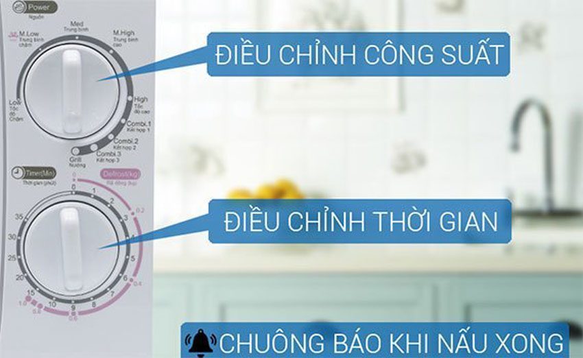 Nút vặn của lò vi sóng Aqua AEM-G2088W (VE3)