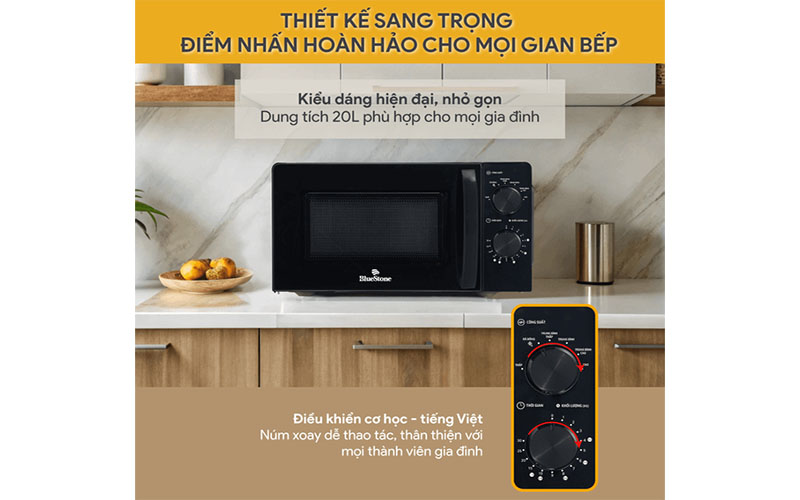 Lò vi sóng BlueStone MOB-7711 - Hàng chính hãng