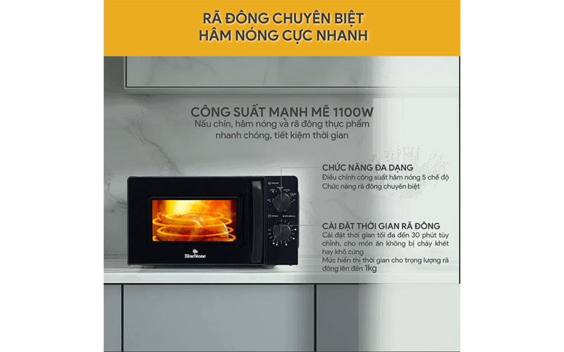 Lò vi sóng BlueStone MOB-7711 - Hàng chính hãng